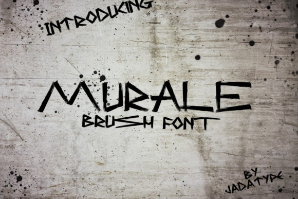 A Display Font with Street Art Soul