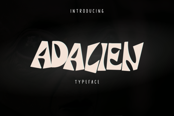 Adalien: The Whimsical Display Font for Crafters and Makers