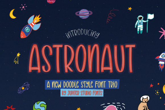 Astronaut Trio: A Display Font That Makes Small Brands Shine