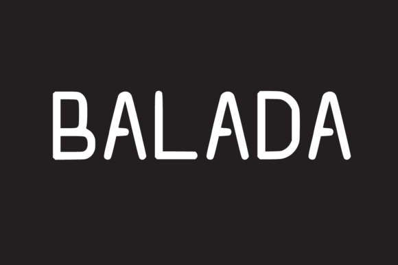 Balada: A Display Font Built for Modern Branding