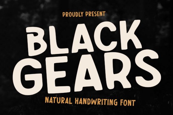 Black Gears: The Bold Display Font for Web Designers