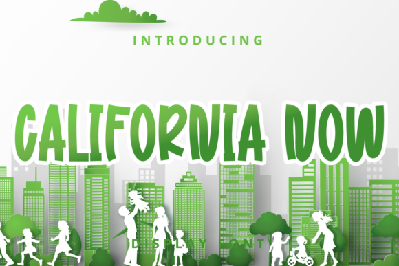 California Now: The Playful Display Font for Campaigns That Pop