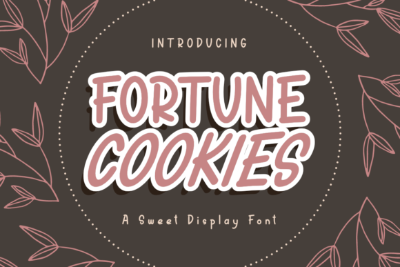 Cookies Fortune: A Display Font for Clear Campaign Messaging