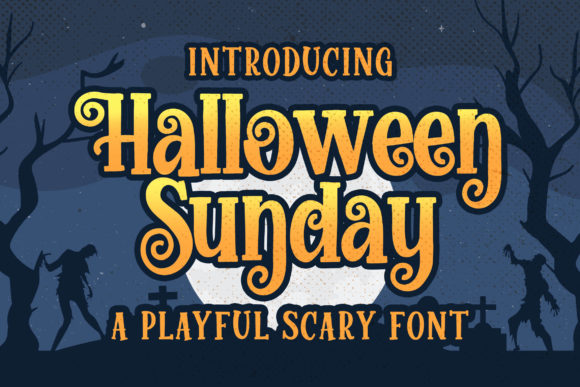 Halloween Sunday: A Spooky Display Font for Makers