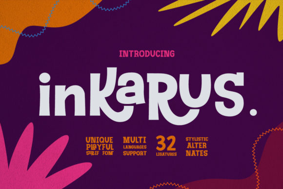 Inkarus: A Vintage Display Font for Bold Business Branding