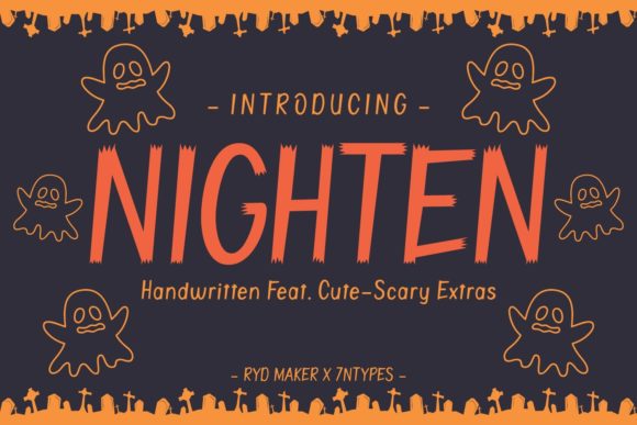 Nighten: A Display Font That Makes Your Brand Stand Out