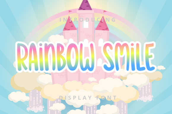 Rainbow Smile: A Jolly Display Font for Chalkboard-Style Branding