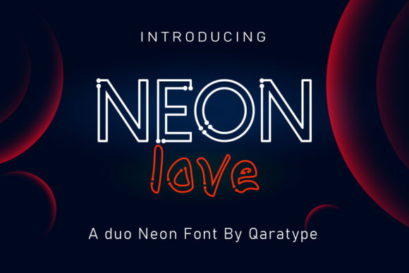 Reviewing Neon Love: A Playful Display Font for Editorial Mood