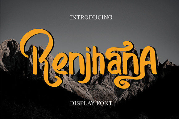 Rinkana: A Vintage Display Font for Makers