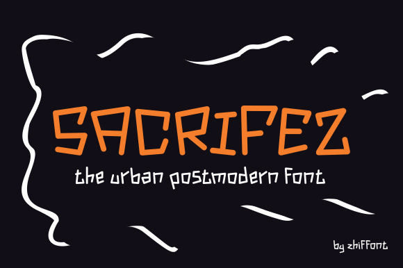Sacrifez: The Display Font for Unforgettable Campaigns