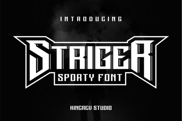 Striger Typeface: A Bold Sporty Display Font for Brands