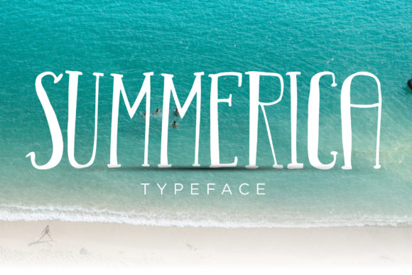 Summerica: A Playful Display Font for Memorable Branding