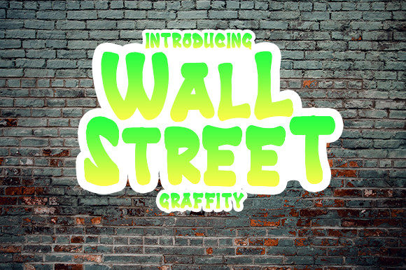 Wall Street Font: A Spooky Display Typeface for Bold Brand Moments