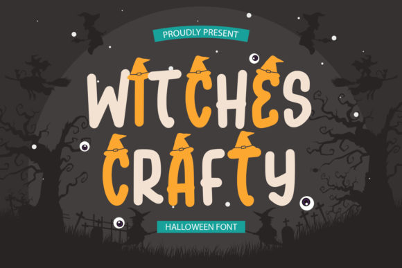 Witches Crafty: A Spooky Display Font for Bold Brand Moments