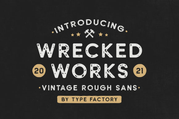 Wrecked Works Font: A Versatile Asset for Consistent Branding