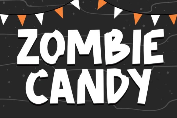 Zombie Candy Font: A Playful Boost for Your Brand